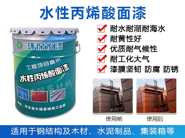 水性丙烯酸面漆